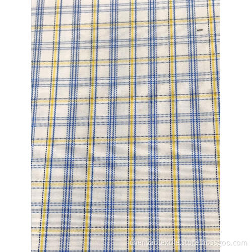 T/C(20%Cotton80%Polyester)High Density  Plaid Fabric
